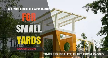 Compact Fun: Top Wooden Playsets for Small Yards