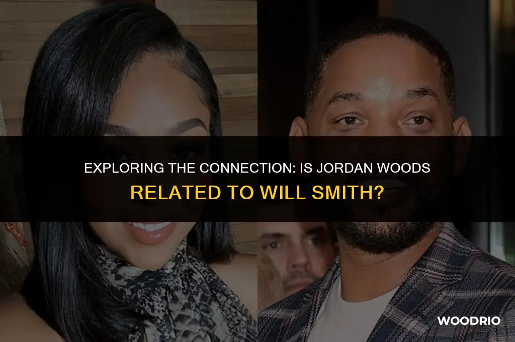 is jordan woods related to will smith