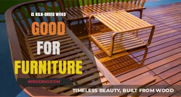 The Benefits of Kiln-Dried Wood for Furniture Making