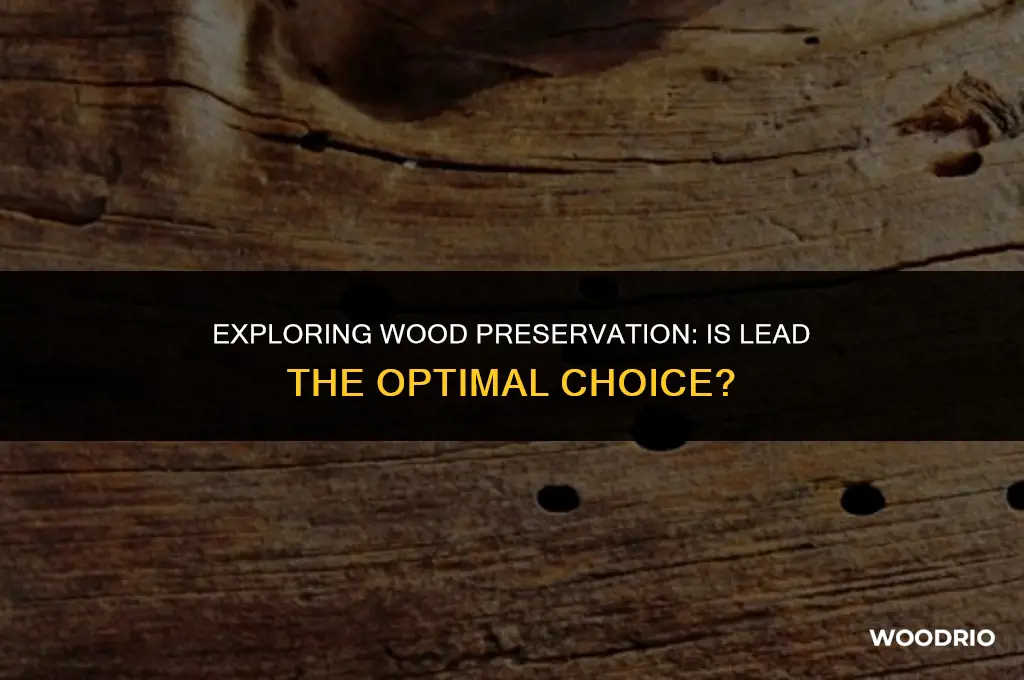 is lead the best wood preservative