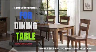 Mango Wood Dining Tables: Durability, Strength, and Longevity Explained