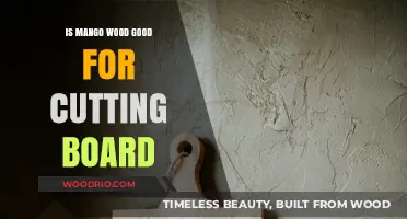 Durable and Sustainable: Mango Wood's Potential as a Cutting Board Material