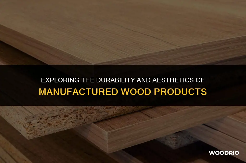 is manufactured wood good quality