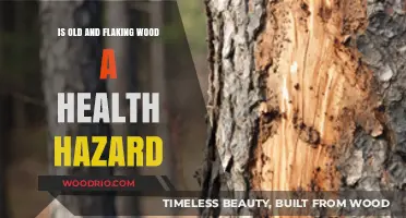 Old, Flaking Wood: Uncovering Potential Health Risks in Your Home