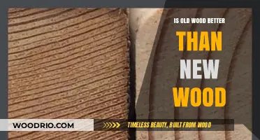 Old Wood vs. New: Which is Superior for Your Projects?