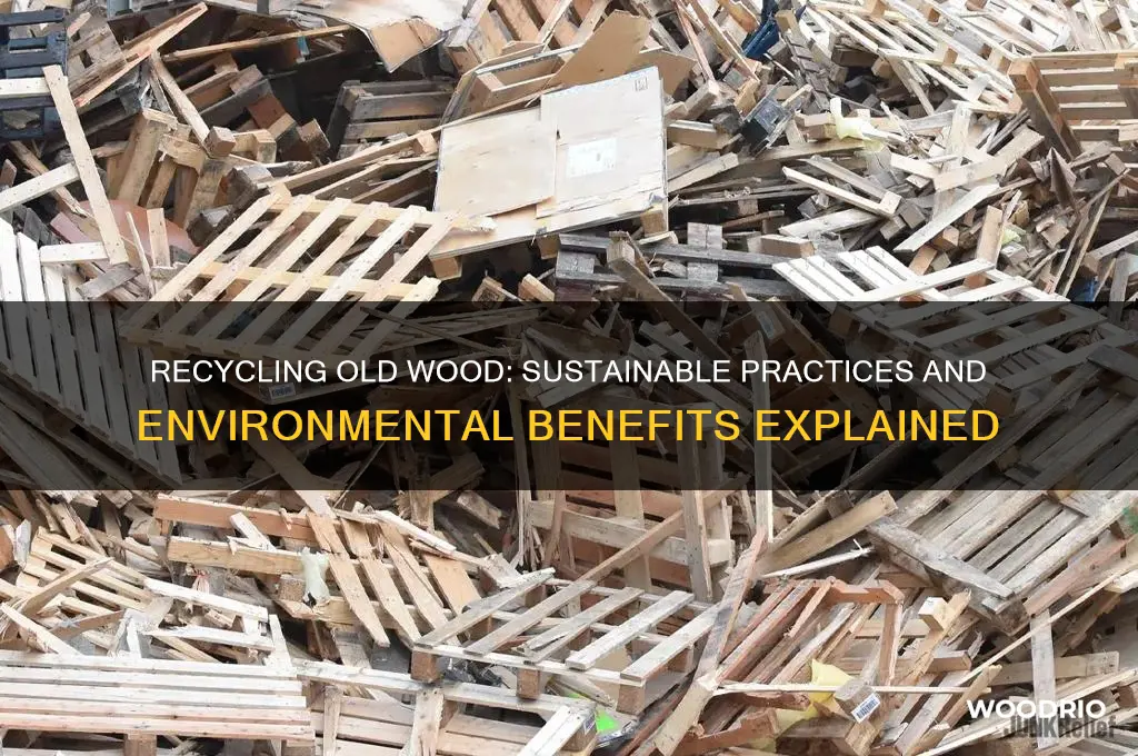 is old wood recyclable