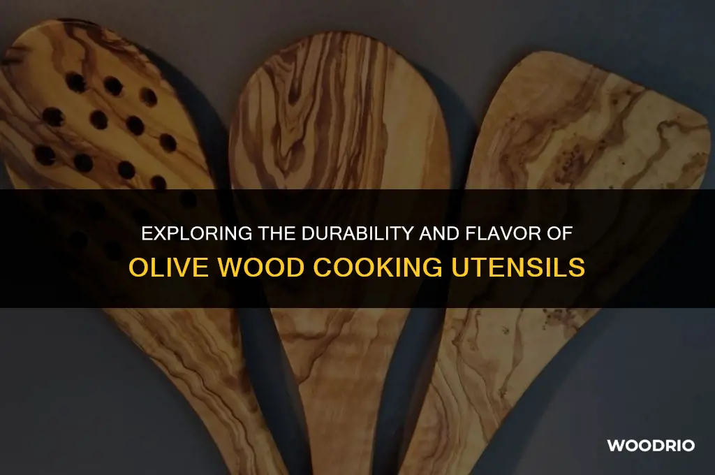 is olive wood good for cooking utensils