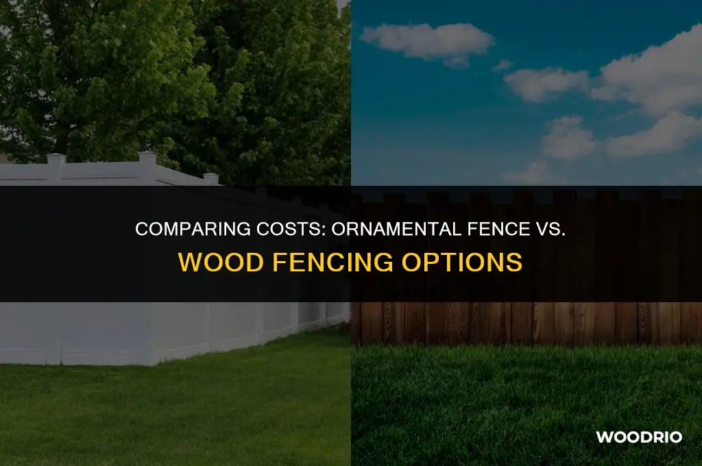 is ornamental fence cheaper than wood