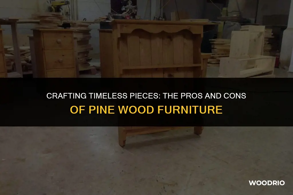is pine a good wood for furniture