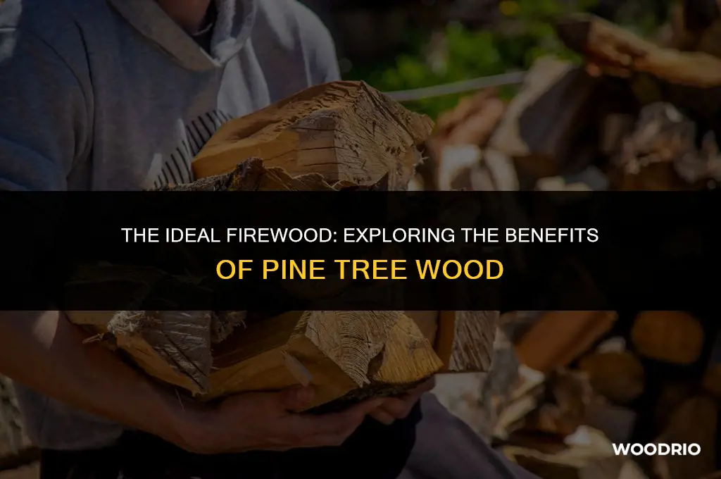 is pine tree wood good to burn