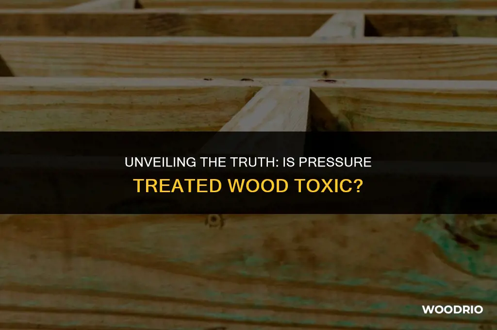 is pressure treated wood toxic