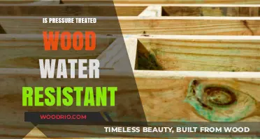 Unveiling the Truth: Is Pressure Treated Wood Truly Water Resistant?