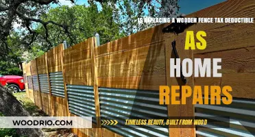 Can You Deduct Wooden Fence Repairs on Your Taxes?