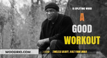 Unleashing Strength: The Surprising Fitness Benefits of Splitting Wood