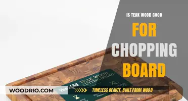 The Ideal Chopping Board: Unveiling the Benefits of Teak Wood