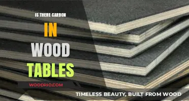 Wood Tables and Carbon: Uncovering the Natural Composition of Your Furniture