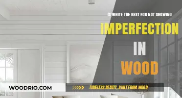 White Wood Finishes: The Ultimate Imperfection Concealer?