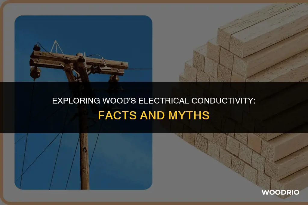 is wood a good conductor of electricity