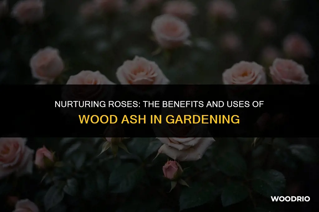 is wood ash good for roses