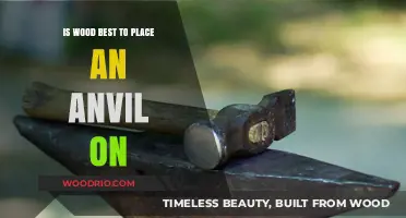 Is Wood the Ideal Surface for Your Anvil? Pros and Cons Explored