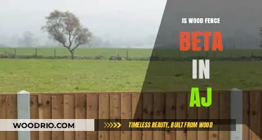 Exploring the Mystery: Is Wood Fence Beta in AJ?