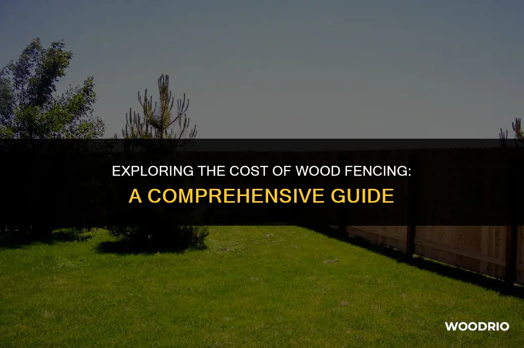 is wood fencing expensive