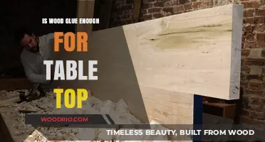 Is Wood Glue Sufficient for a Durable Tabletop? Expert Insights
