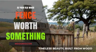 Reviving Value: Can Your Old Wood Fence Earn You Money?