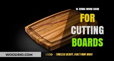 Durability Meets Aesthetics: Zebra Wood's Potential as a Cutting Board Material