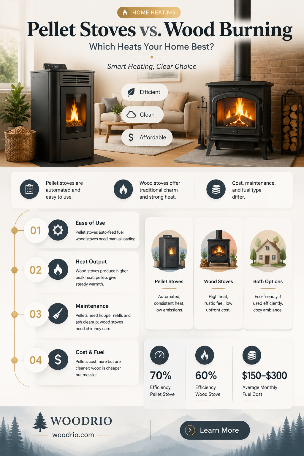 are pellet stoves better than wood burning