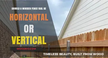 Horizontal vs. Vertical: The Great Wooden Fence Rail Debate