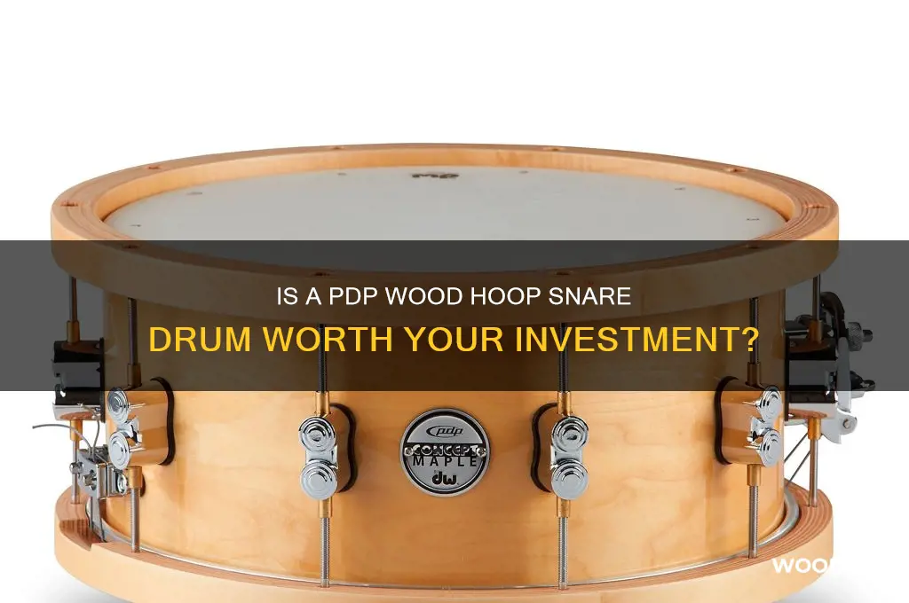 should i buy a pdp wood hoop snare drum