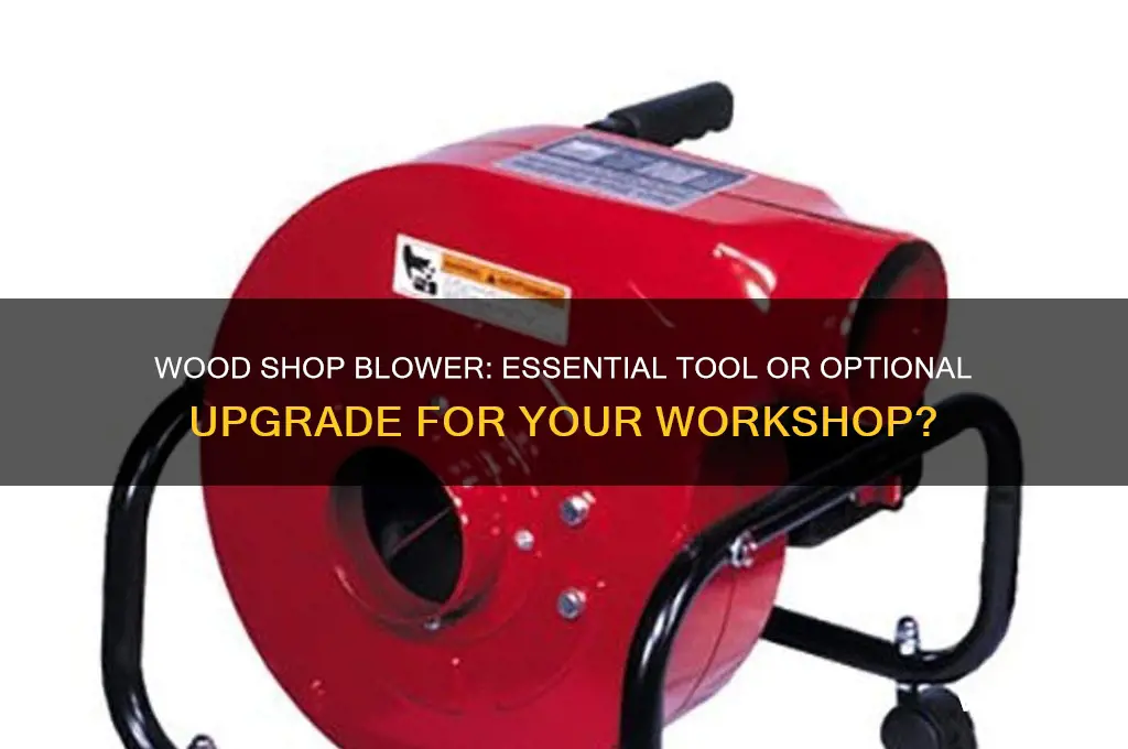 should i buy a wood shop blower