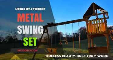 Wooden vs. Metal Swing Sets: Which is Best for Your Backyard?