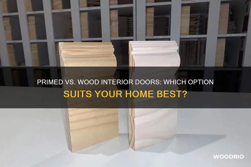 should i buy primed or wood for interior door