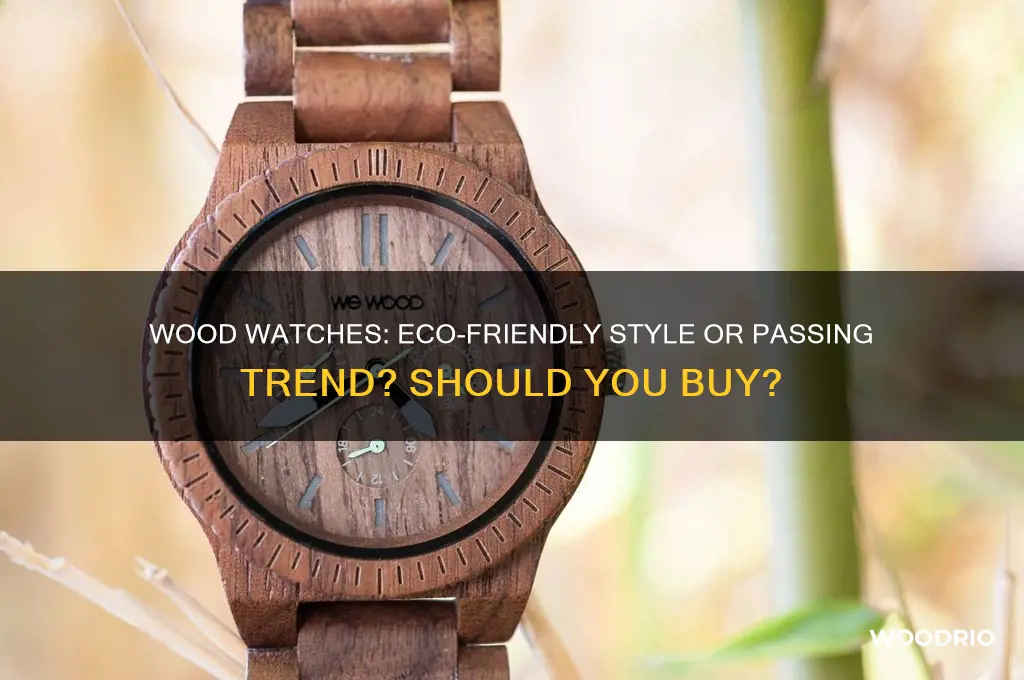 should i buy wood watch