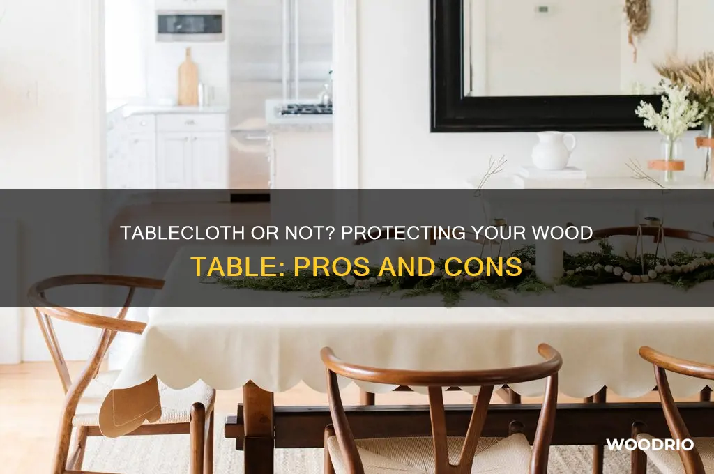 should i put a tablecloth o my wood table
