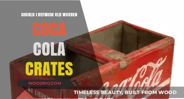 Revive or Retire? Refinishing Vintage Wooden Coca-Cola Crates Explained