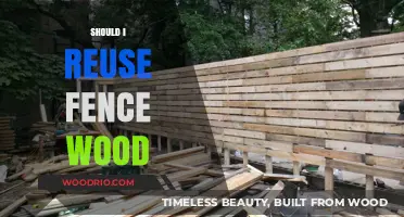Sustainable Fencing: The Pros and Cons of Reusing Wood