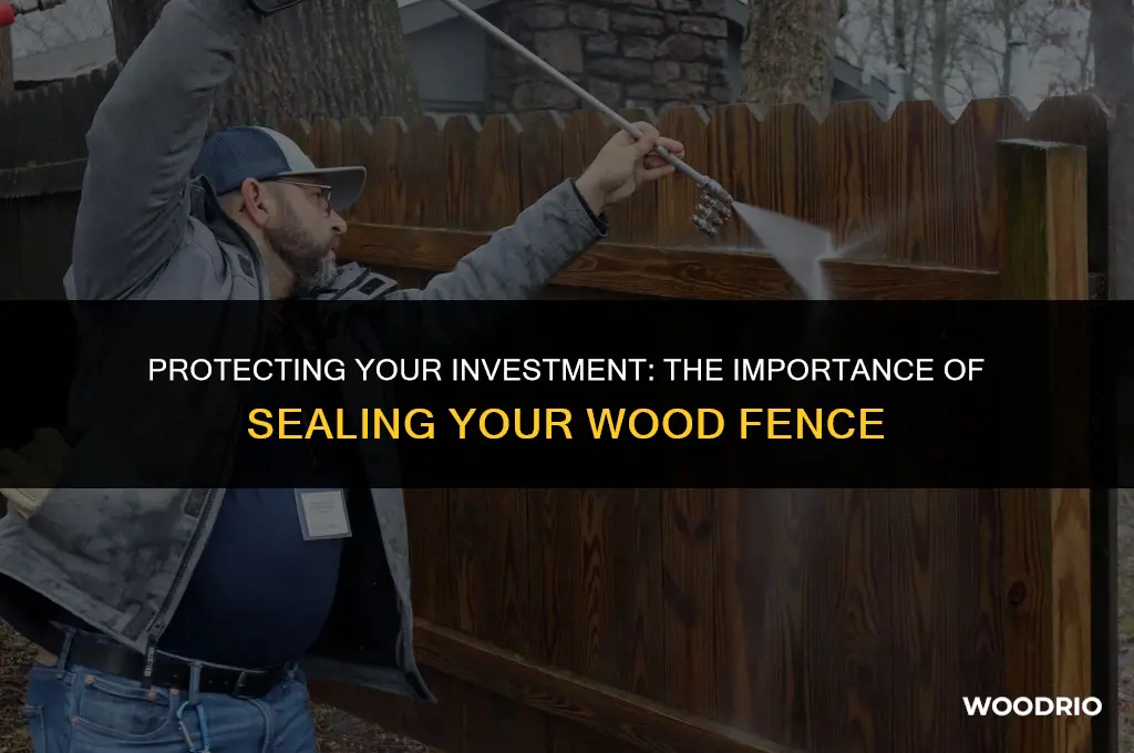 should i seal my wood fence to prevent rotting