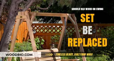 Should You Replace Aging Wood on Your Swing Set? A Guide