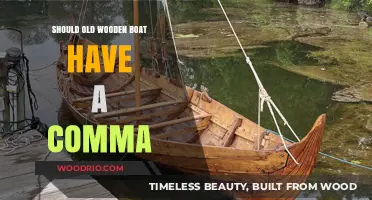 Should Old Wooden Boat Have a Comma? Grammar Rules Explained
