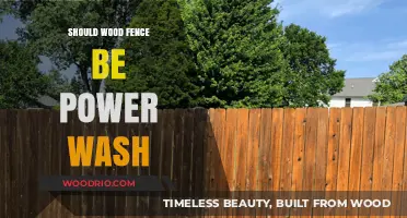 Revitalizing Your Wood Fence: The Power Washing Debate
