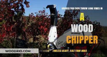 Throwing Long Vines in a Wood Chipper: Safe or Risky Move?