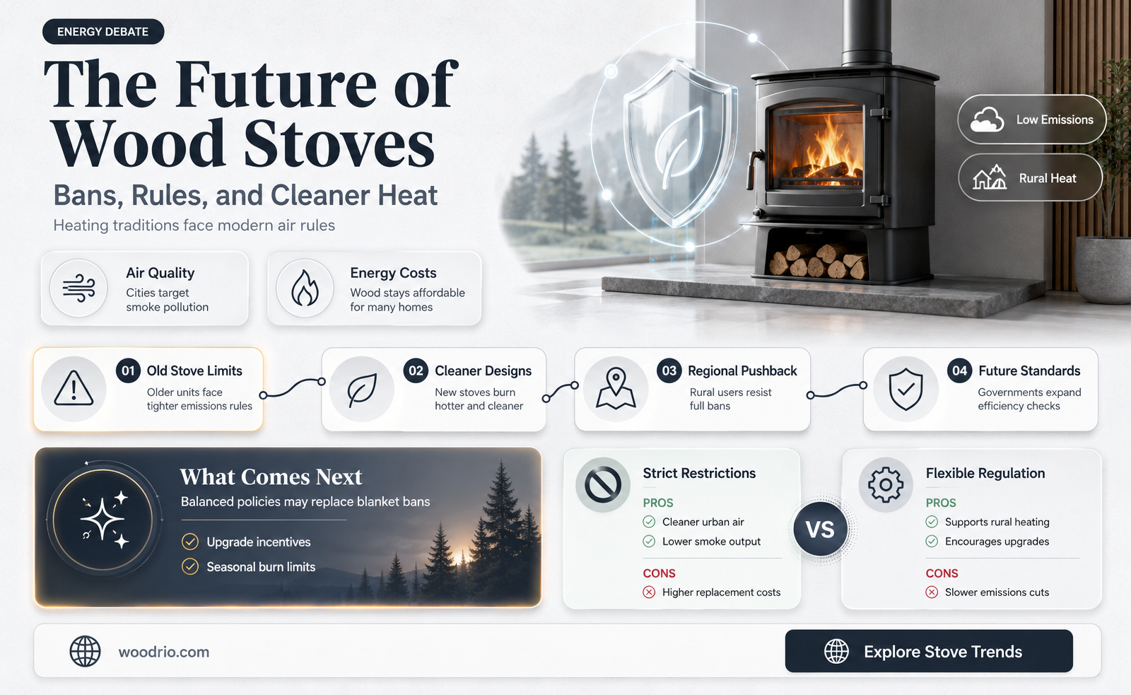 are they trying to ban wood stoves