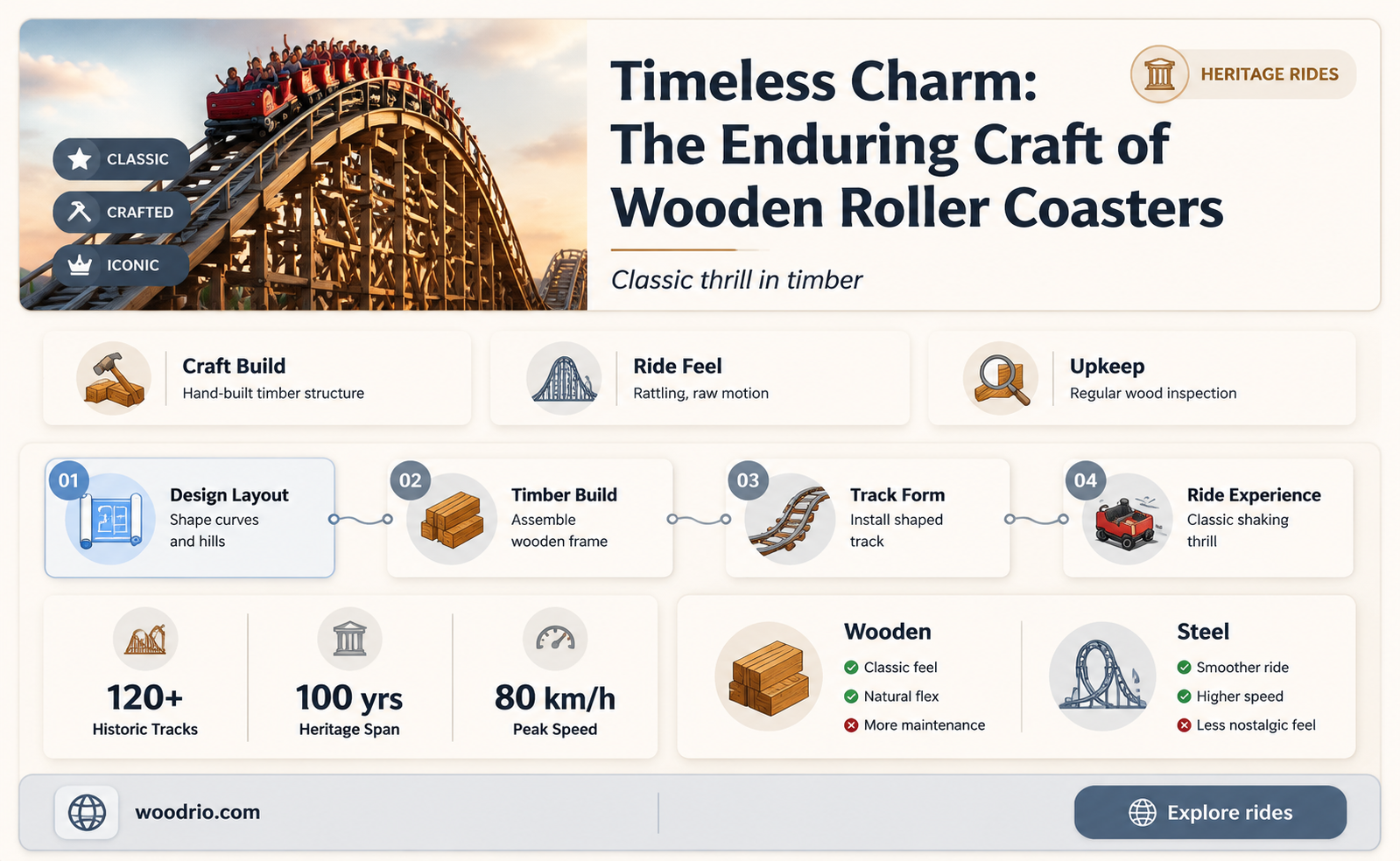 are wooden rooler coasters still made
