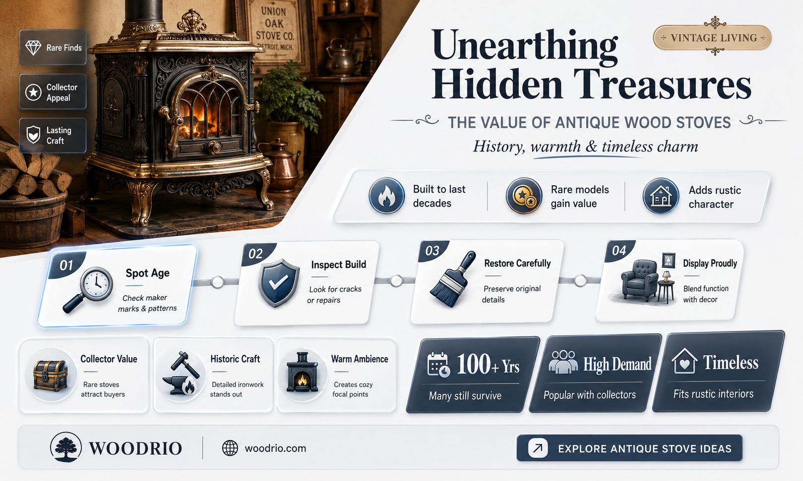 are old wood stoves worth anything