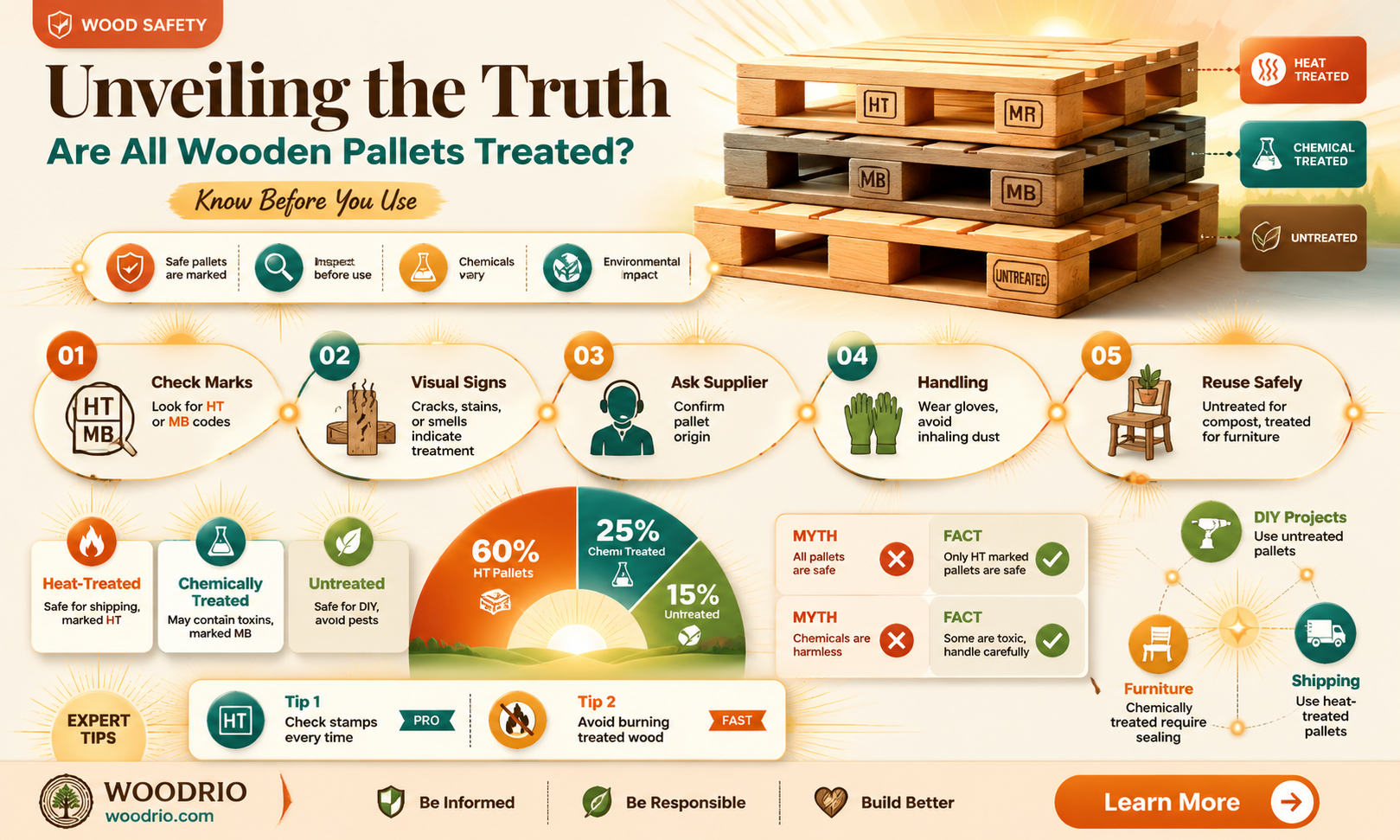 are all wooden pallets treated