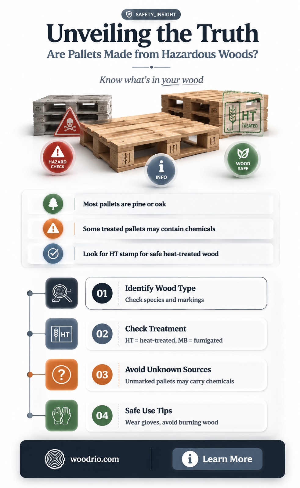 are pallets made out of dangerous woods