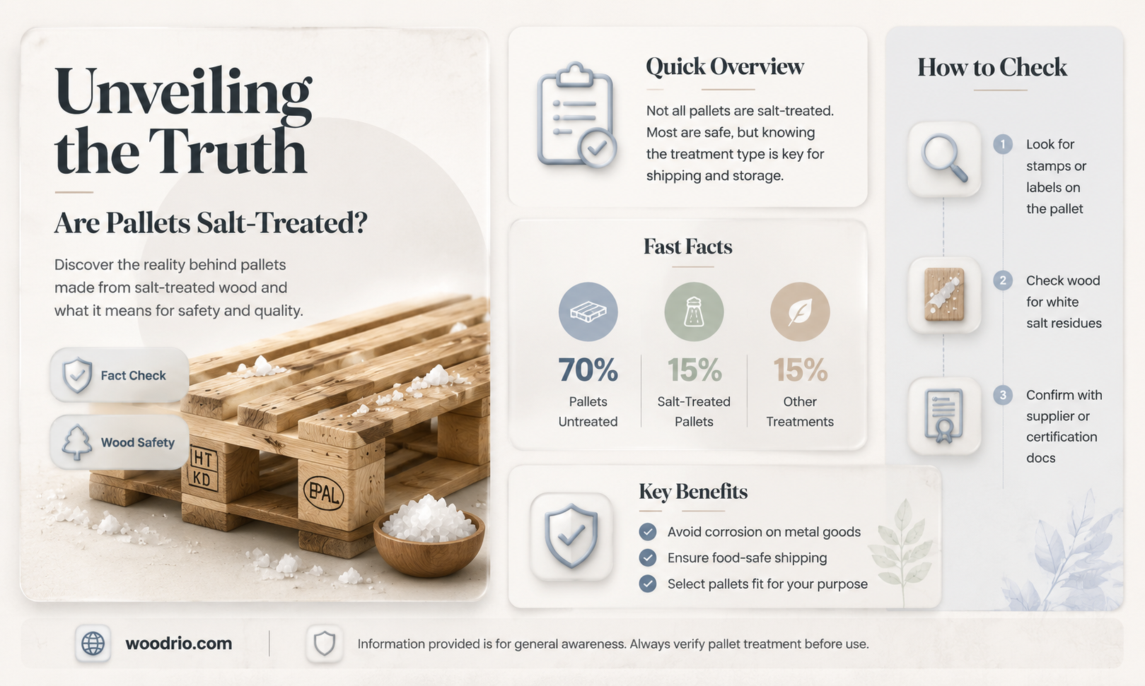 are pallets salt treated wood